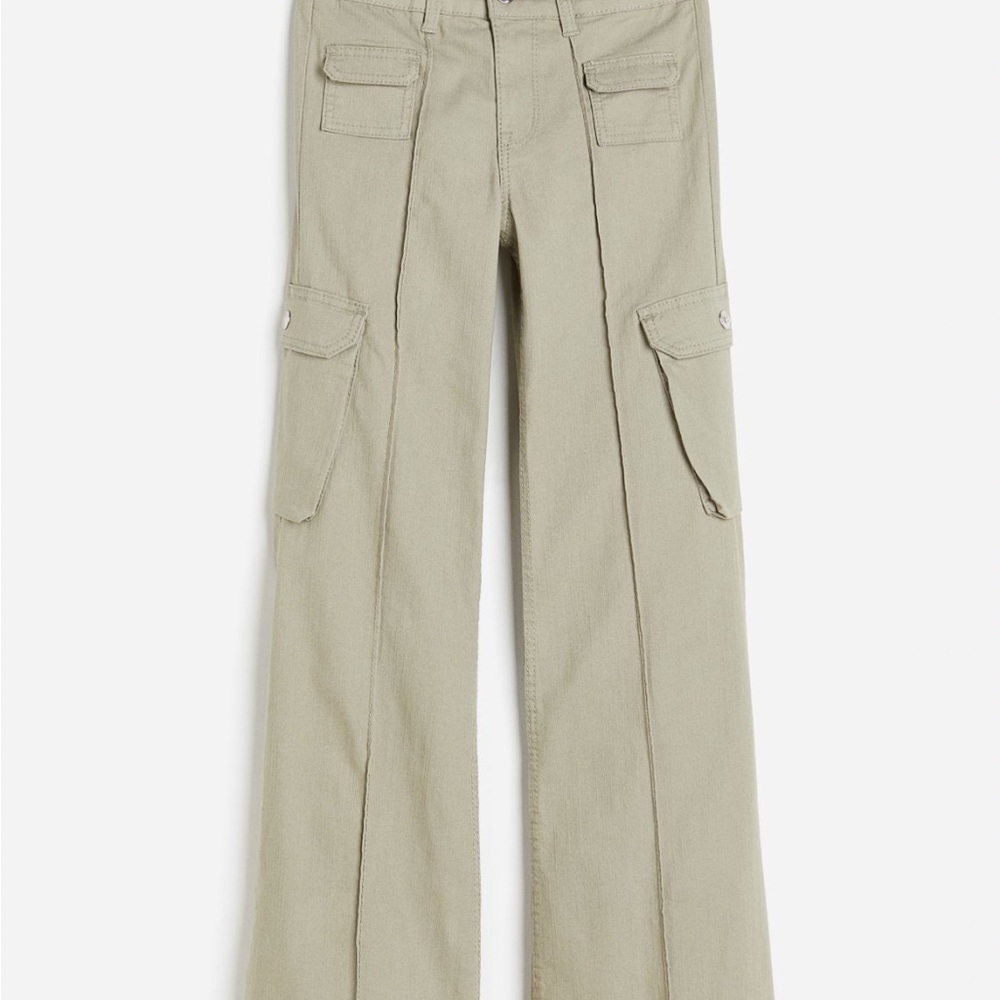 H&M Tan Boot Cut Pants